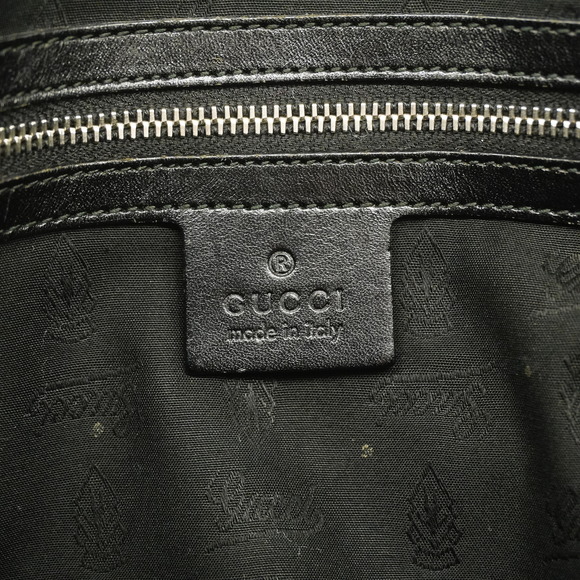 Auth Gucci GG Canvas Tote Bag 232957 Women's  Beige,Black - Picture 5 of 11